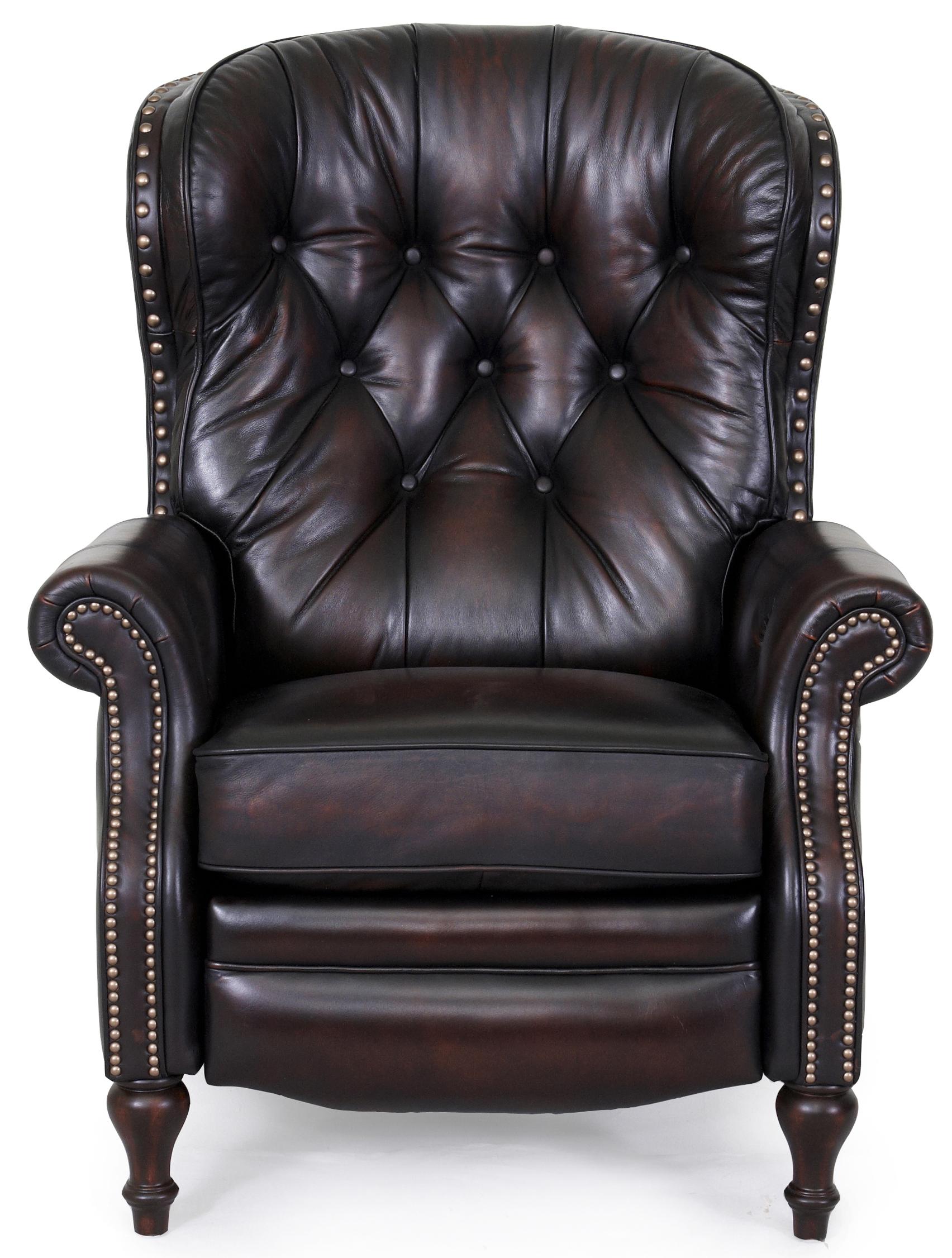 Barcalounger Vintage Reserve 94733 Kendall II Leather Power Recliner